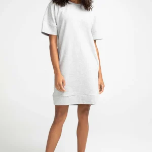 Robe extensible envers ratiné Original au coton Ado/adulte Grise