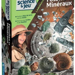 Science et jeu: fossiles et minéreaux Clementoni
