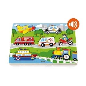 Puzzle sons des transports 512743