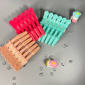 6 PINCES CROCODILE CHEVEUX - SÉPARE MÈCHE