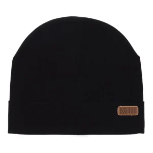 Tuque en jersey Noire BTUJ210