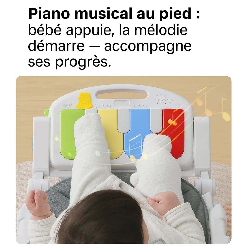 Balancelle bébé électrique 3-en-1 blanc – Image 5