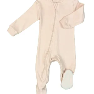 Pyjama pour bébé et prématuré rose blush Zippyjamz