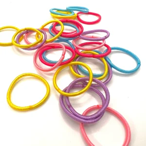 50 ÉLASTIQUES POUR CHEVEUX EN TISSUS 2CM