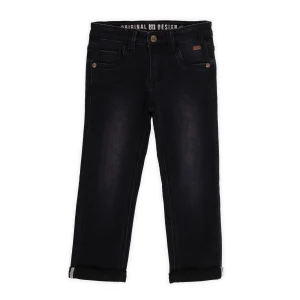 Jeans en denim noir  F2307-03