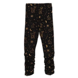 Legging noir Célébration et confettis F2330-09