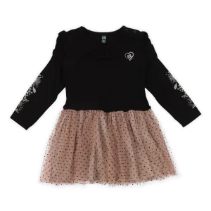 Robe Noire pour bébé Feux d'artifice F2370-03