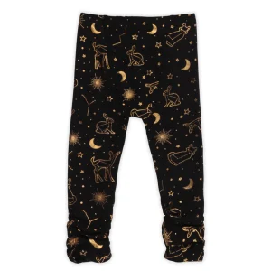 Legging noir pour bébé Feux d'artifice F2370-09
