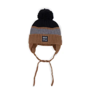 Tuque en tricot Simon Taupe F23TU215