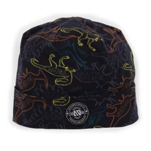 Tuque en jersey doublée en micropolaire DINOSAURES F23TUj501