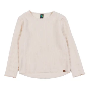 T-shirt ivoire Balade automnale F2502-01