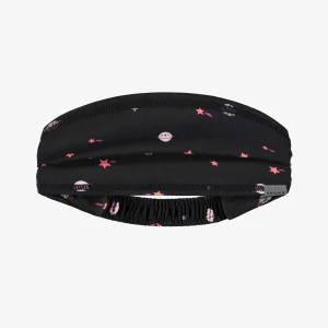 Bandeau noir à motifs, enfant