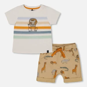 Ensemble short et t-shirt  Parc Safari  F30T10