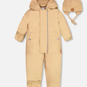 Ensemble mi-saison une pièce pour bébé pacane F30W65