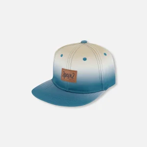 Casquette imprimée gris bleuté et beige G30VBC