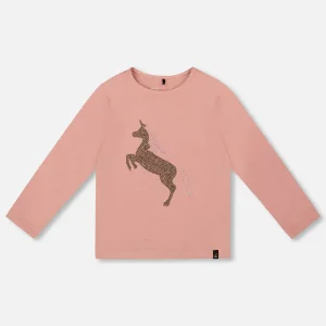 T-shirt Un amour de licorne H20K71