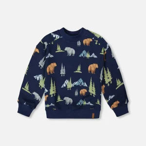 Sweatshirt en molleton Ours H20U37