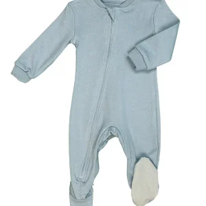Pyjama pour bébé et prématuré bleu Zippyjamz