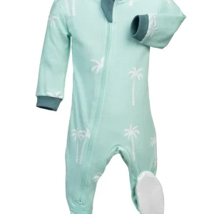 Pyjama pour bébé et prématuré palmiers Zippyjamz