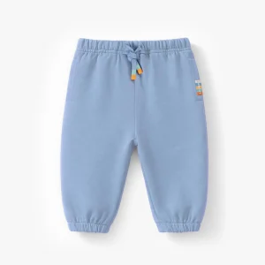 Pantalon bleu style jogger, bébé