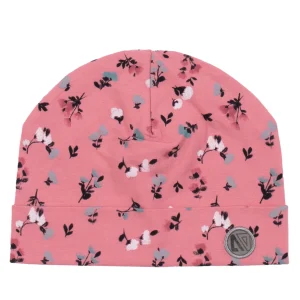 Tuque Fleuris rose S22TUJ250