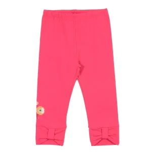 Legging 3/4 rose fraisinette Pique-nique au soleil S2404-12