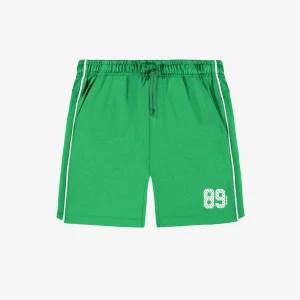 Bermuda de sport vert, enfant