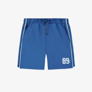 Bermuda de sport bleu, enfant