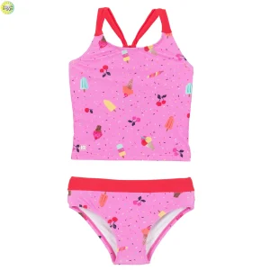 Tankini UV pour fillette Crèmerie S25S08-01