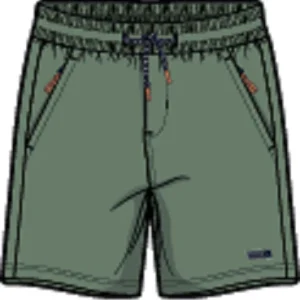 Bermuda vert Tout terrain S2605-04 (prévente)