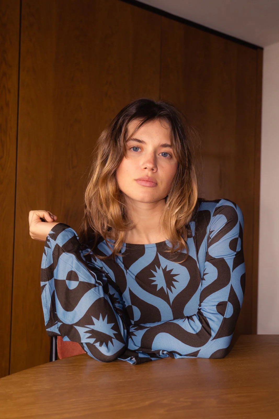 Nina - Robe Femme Full Moon Bleu – Image 8