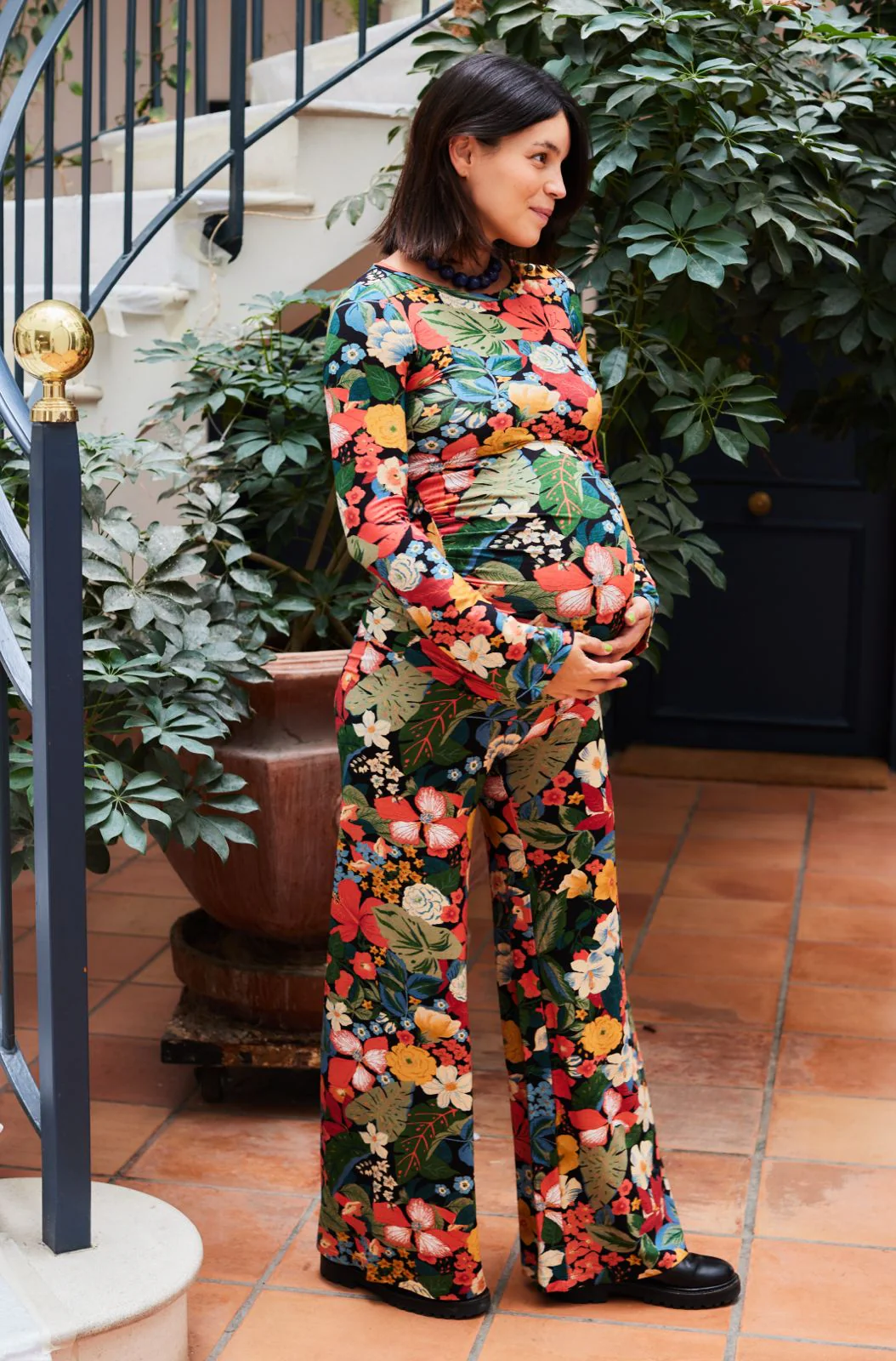 Andrea - Pantalon Femme Enceinte Berries – Image 7