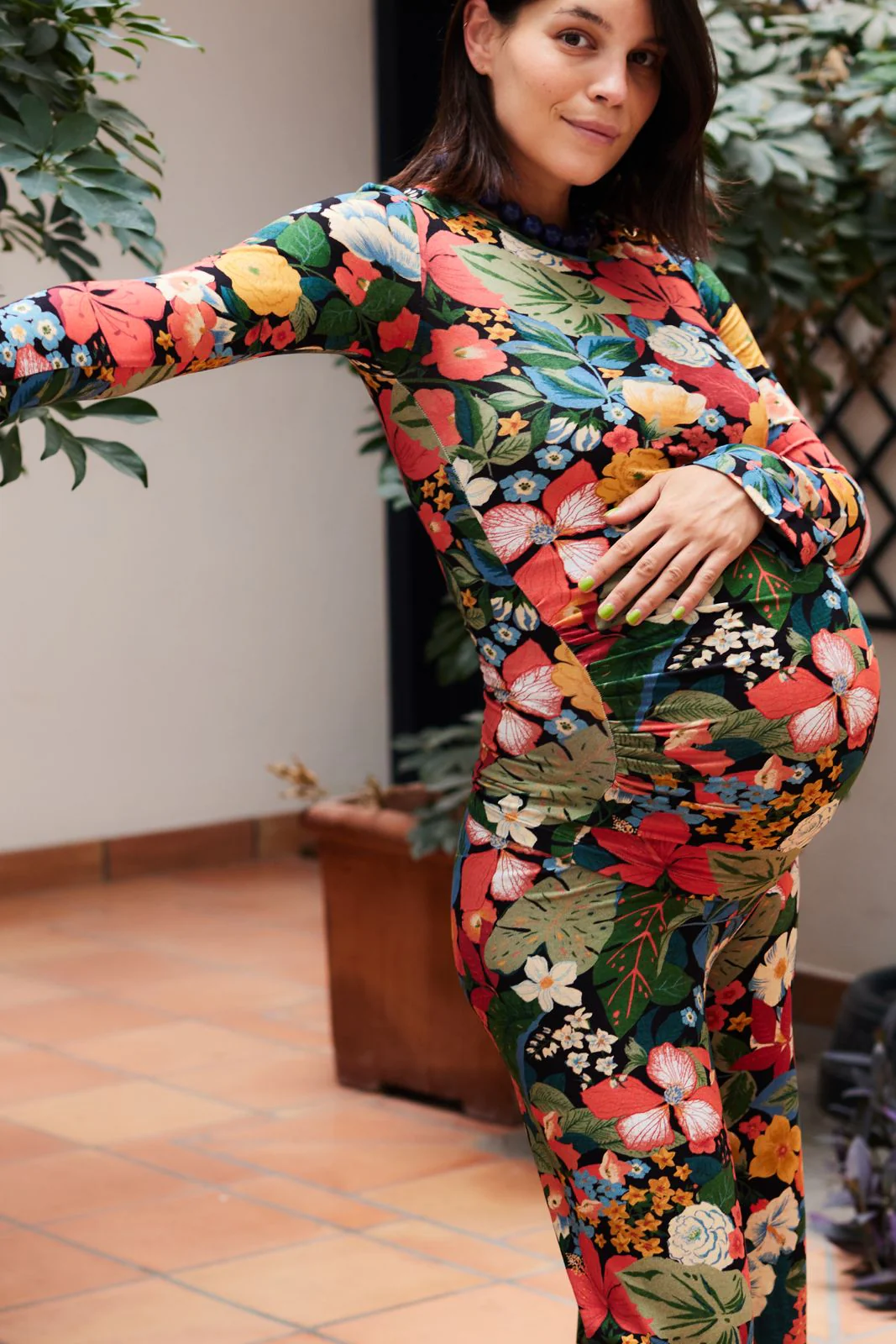 Andrea - Pantalon Femme Enceinte Berries – Image 9