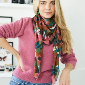 Alma - Foulard Flower Jungle