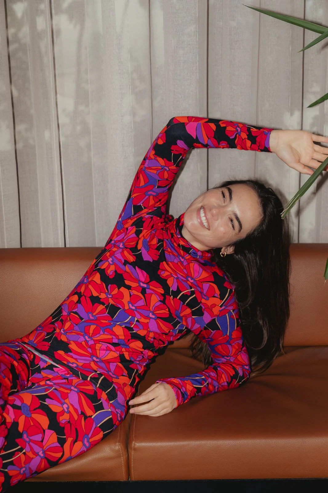 Mathilda - Top Femme Flower Power – Image 2