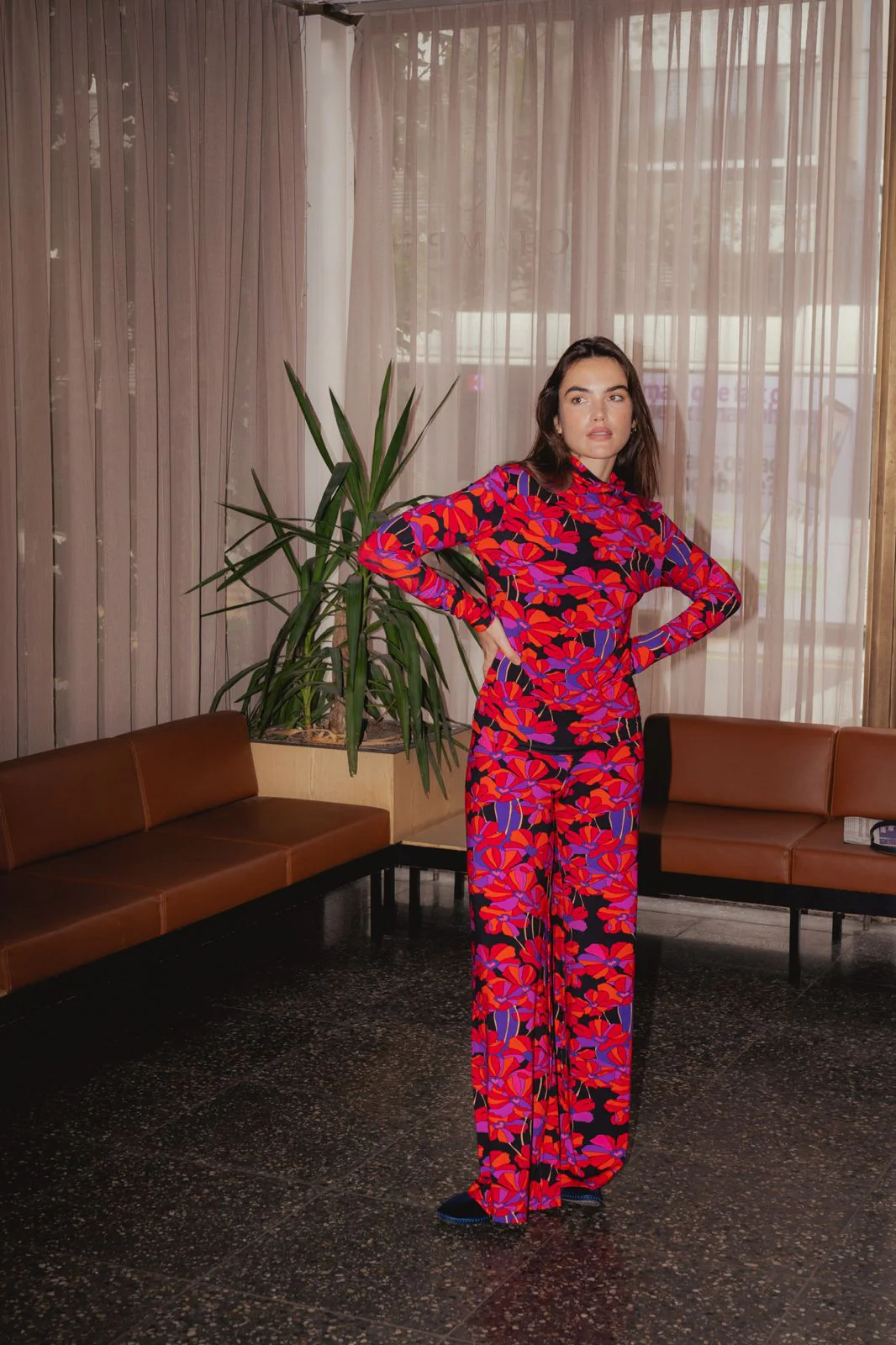 Mathilda - Top Femme Flower Power – Image 7