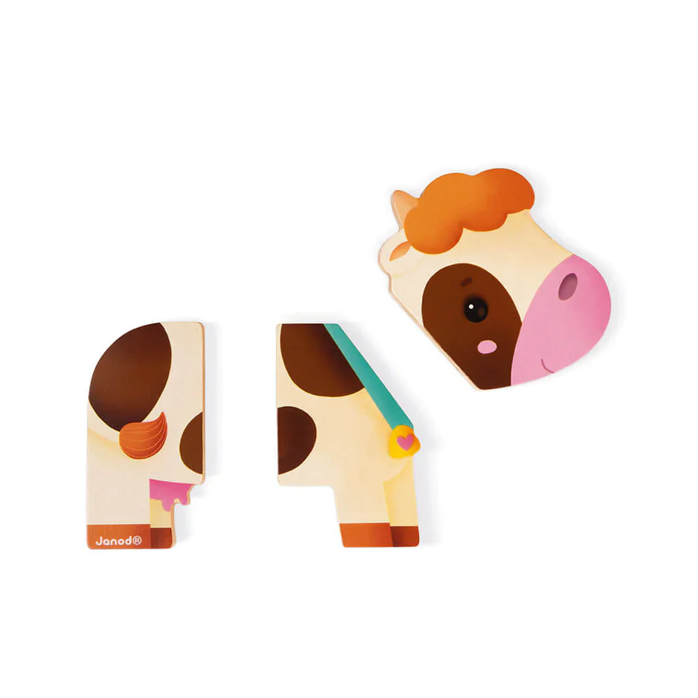 Aimants drôles en bois - Ferme Janod – Image 3
