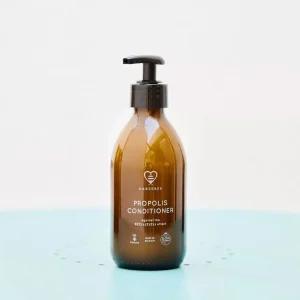 Après-shampoing démêlant à la propolis en Flacon en verre ambre et sa pompe push – vrac - dès 3 ans