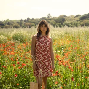 Paola - Robe Femme Comporta Rouge