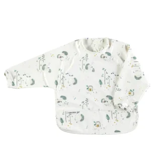 Bavoir à manches longue Hérisson Loulou lollipop