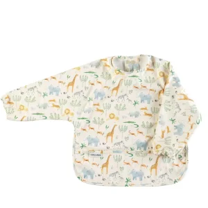 Bavoir à manches longue Safari Loulou lollipop