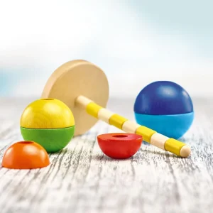 Boules empilables en bois - à partir de 12 mois