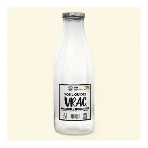 Bouteilles fraîcheur 1L neuve avec capsule - ETI VRAC