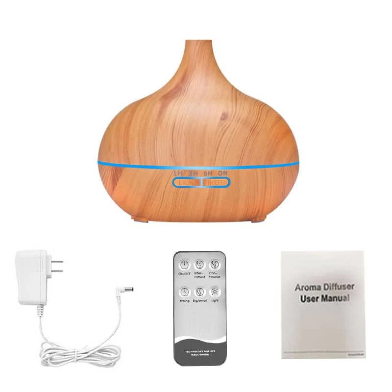 Humidificateur diffuseur huiles essentielles design finition bois - FUJI – Image 6