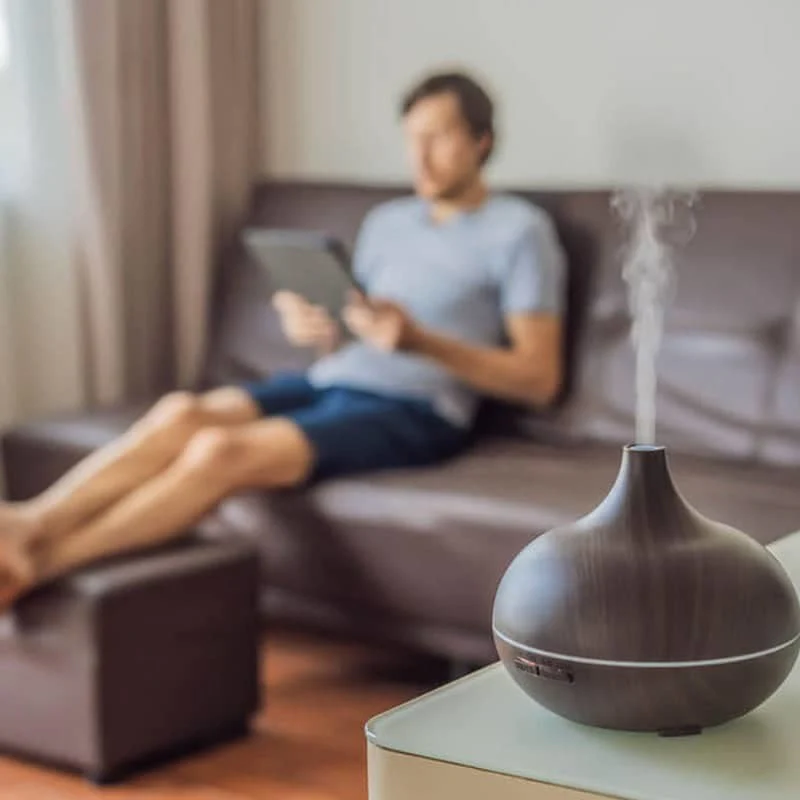 Humidificateur diffuseur huiles essentielles design finition bois - FUJI – Image 3