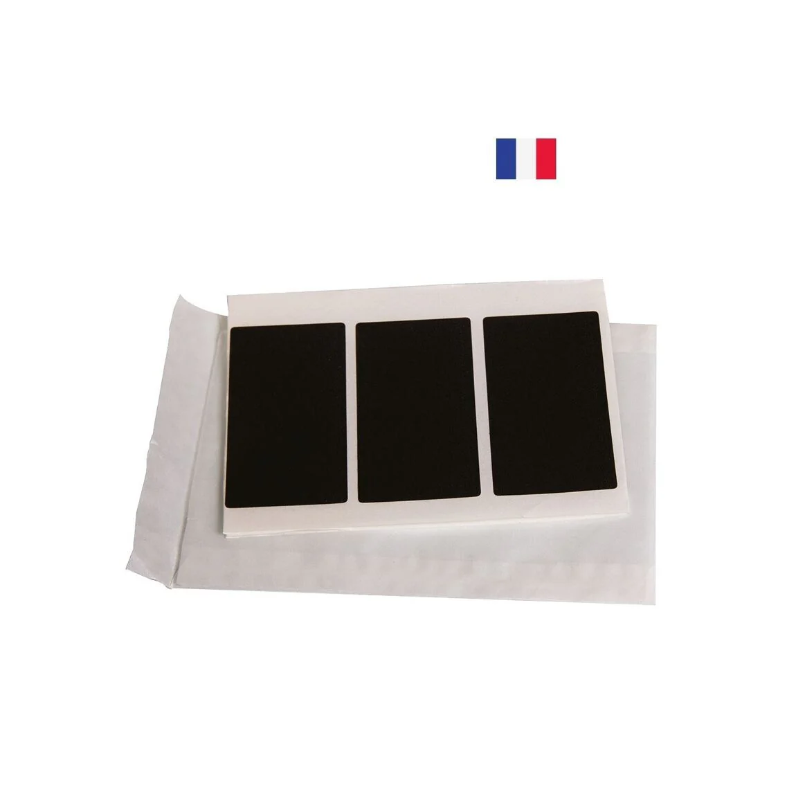 Étiquettes ardoises autocollantes réutilisables pour bocaux x10 – dès 8 ans