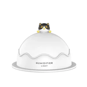 Humidificateur d'air 2en1 lumière chaude - NUVEO