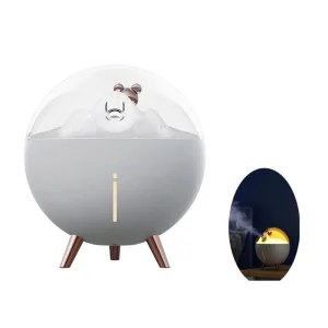 Humidificateur d'air pour chambre avec veilleuse douce - WOODY