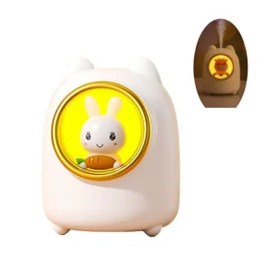 Humidificateur d'air veilleuse bébé 2en1 pour chambre/bureau - DINO