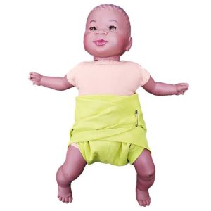 Lange Tetra en lin Taille 1 -  60 x 60 - Vert anis - dès la naissance